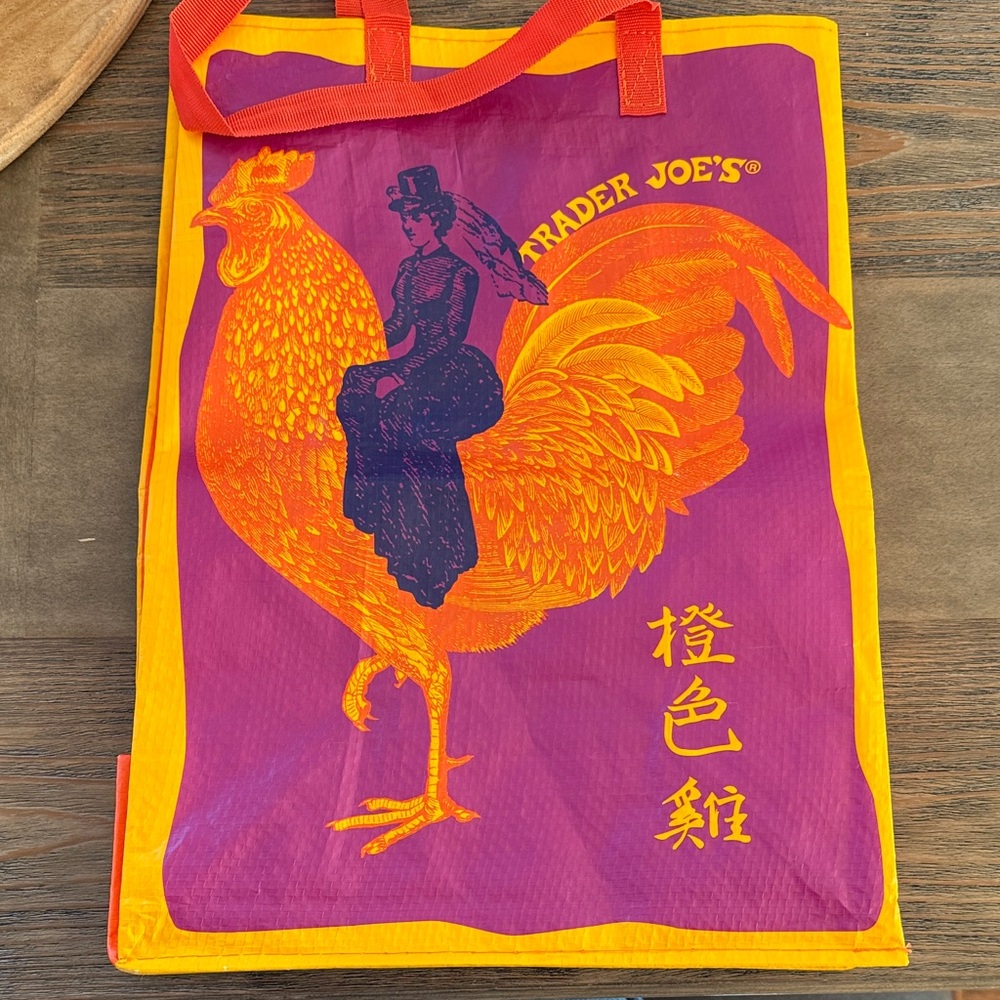 Trader Joe’s Mandarin Orange chicken tote